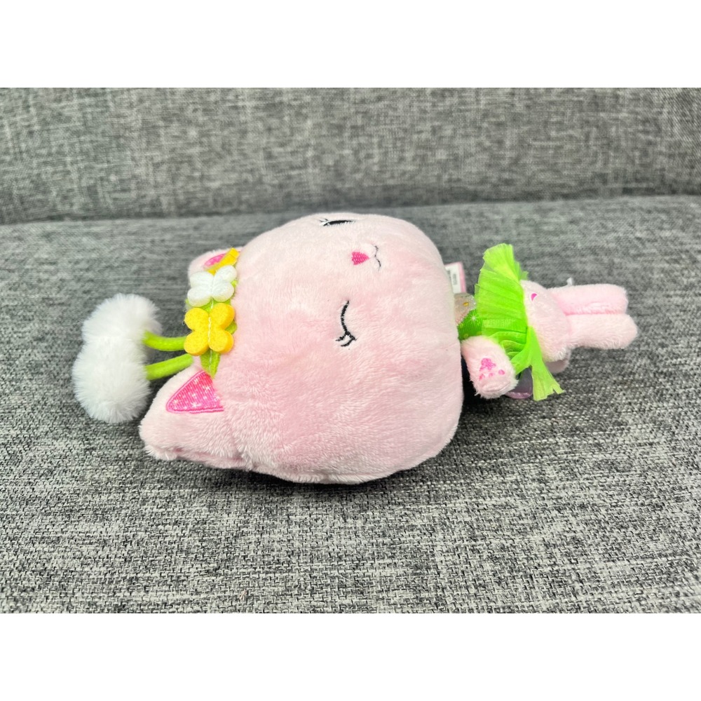 Gabby's Dollhouse Kitty Fairy Purr-ific Plush 9 Inch Pink Cat Spin Master NEW - Picture 3 of 7